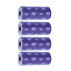 Saquinhos Higiênicos Homepet Roxo Refil - 1 Unidade