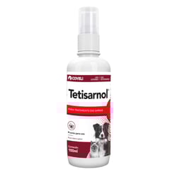Sarnicida Coveli Tetisarnol Para Cães E Gatos - 100Ml Spray