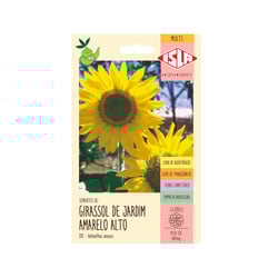 Semente Girassol Zebulon Jardim Amarelo - 1 Unidade