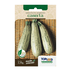 Sementes De Abobrinha Caserta Topseed Garden - 1 Unidade