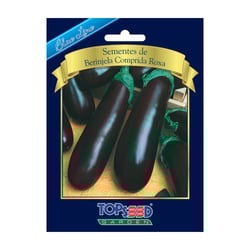 Sementes De Berinjela Comprida Roxa Topseed Garden - 1 Unidade