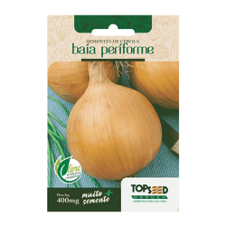 Sementes De Cebola Baia Periforme Tradicional Topseed Garden - Único