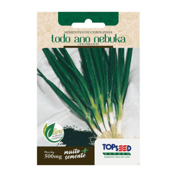 Sementes De Cebolinha Todo Ano Nebuka Topseed Garden - 1 Unidade