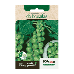 Sementes De Couve De Bruxelas Topseed Garden - 1 Unidade