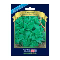 Sementes De Espinafre Nova Zelândia Blue Line Topseed Garden - 1 Unidade
