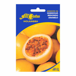 Sementes De Maracujá Redondo Amarelo All Garden