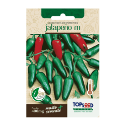 Sementes De Pimenta Jalapeno Topseed Garden - 1 Unidade