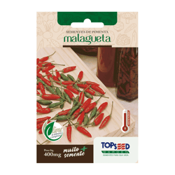 Sementes De Pimenta Malagueta Topseed Garden - 1 Unidade