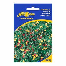 Sementes De Pimenta Redonda All Garden Para Jardim
