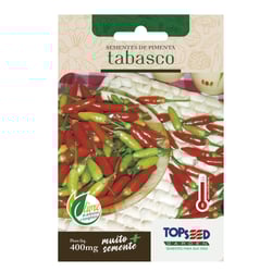 Sementes De Pimenta Tabasco Tradicional Topseed Garden - 1 Unidade