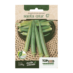 Sementes De Quiabo Santa Cruz 47 Topseed Garden - 1 Unidade