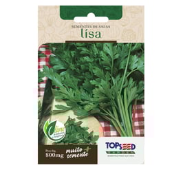 Sementes De Salsa Lisa Tradicional Topseed Garden - 1 Unidade