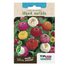 Sementes De Zínia Sortida Topseed Garden - 1 Pacote