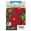 Sementes Flor De Dália Vermelha Topseed Garden Unique - 1 Unidade