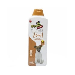 Shampoo 2 Em 1 Power Pets Coco 700Ml Para Cães