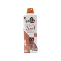 Shampoo 2 Em 1 Power Pets Neutro Para Cães - 700Ml