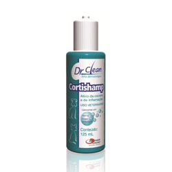 Shampoo Antialérgico Cortishamp Agener União Para Cães E Gatos - 125Ml