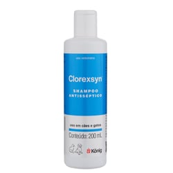 Shampoo Antisséptico Clorexsyn Para Cães E Gatos - 200Ml