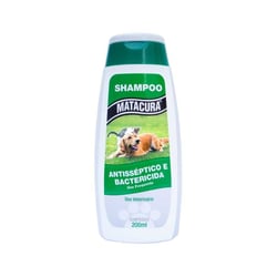Shampoo Antisséptico Matacura Para Cães E Gatos - 200Ml