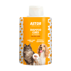 Shampoo Astor Para Cães E Gatos - 300Ml