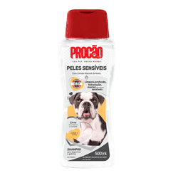 Shampoo Aveia E Peles Sensíveis Procão Para Cães E Gatos - 500Ml