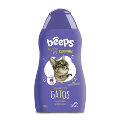 Shampoo Beeps Estopinha Para Gatos - 500Ml