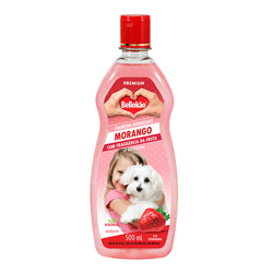 Shampoo Bellokão Morango Para Cães E Gatos - 500Ml