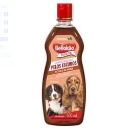 Shampoo Bellokão Pelos Escuros Para Cães E Gatos - 500Ml