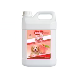 Shampoo Bellokão Pêssego - 500Ml Para Cães E Gatos - 5 Litros