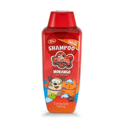 Shampoo Catdog Morango - 1 Unidade - 700 Mililitros