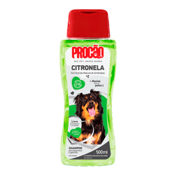 Shampoo Citronela Procão Para Cães E Gatos - 500Ml