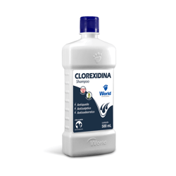 Shampoo Clorexidina Dug'S World Para Cães E Gatos 500Ml