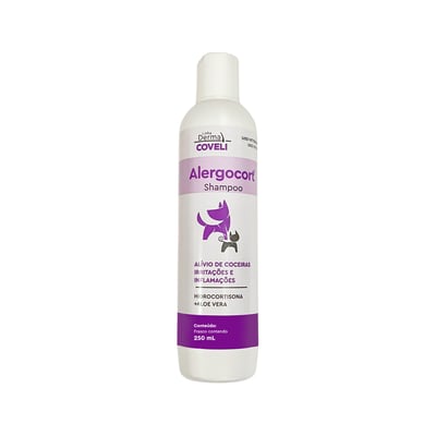 Shampoo Coveli Alergocort Para Cães - 250Ml