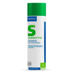 Shampoo Dermatológico Virbac Sebolytic Sis Para Cães - 250Ml