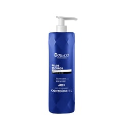 Shampoo Dog & Co Profissional Pelos Escuros Para Cães - 1 Litro