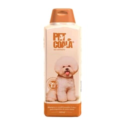 Shampoo E Condicionador 2 Em 1 Pelos Claros Pet Coala - 500Ml