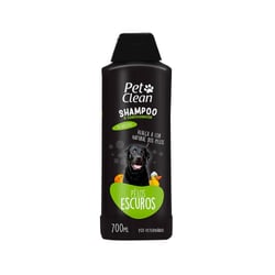 Shampoo E Condicionador Escurecedor Pet Clean Para Cães E Gatos - 700Ml - 700 Mililitros