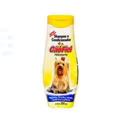 Shampoo E Condicionador Hidratante Cão Fiel Para Cães E Gatos - 200Ml