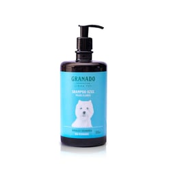 Shampoo Granado Azul Pelos Claros Para Cães E Gatos - 500Ml