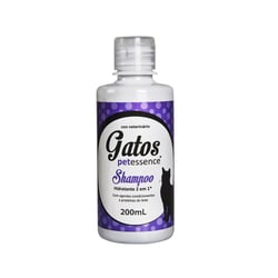 Shampoo Hidratante 2 Em 1 Pet Essence Para Gatos - 200Ml