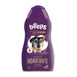 Shampoo Hidratante Beeps Estopinha Para Cães E Gatos - 500Ml