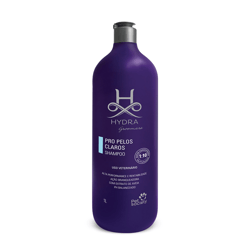Shampoo Hydra Groomers Pro Pelos Claros Para Cães E Gatos - 1L
