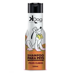 Shampoo Iluminador K-Dog Para Pelos Claros E Amarelos - 500Ml
