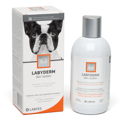 Shampoo Labyderm Skin Soldier Para Cães E Gatos - 220Ml