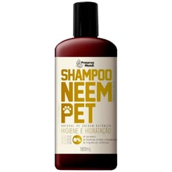 Shampoo Natural Neem Pet Preserva Mundi Para Cães E Gatos - 180Ml