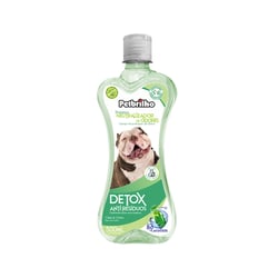 Shampoo Neutralizador De Odor Petbrilho Vegano Detox Para Cães - 500Ml
