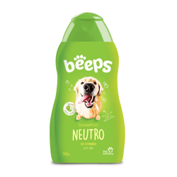 Shampoo Neutro Beeps Pet Society 500Ml - 1 Unidade
