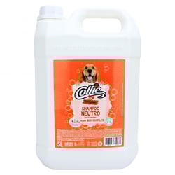 Shampoo Neutro Collie Vegan 5L Para Cães E Gatos