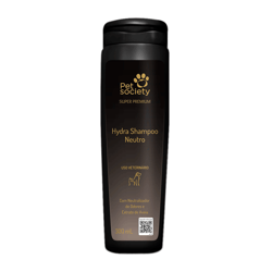 Shampoo Neutro Hydra Pet Society 300Ml - 1 Unidade