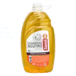 Shampoo Neutro Sanol Dog Profissional Para Cachorros - 5 Litros